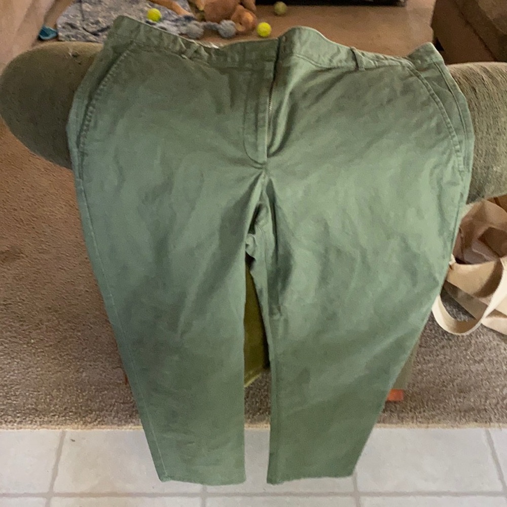 Skinny mini khakis by Gap.